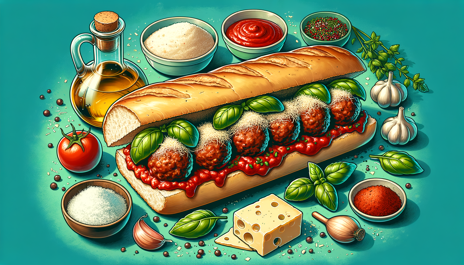 Classic Italian Meatball Subs