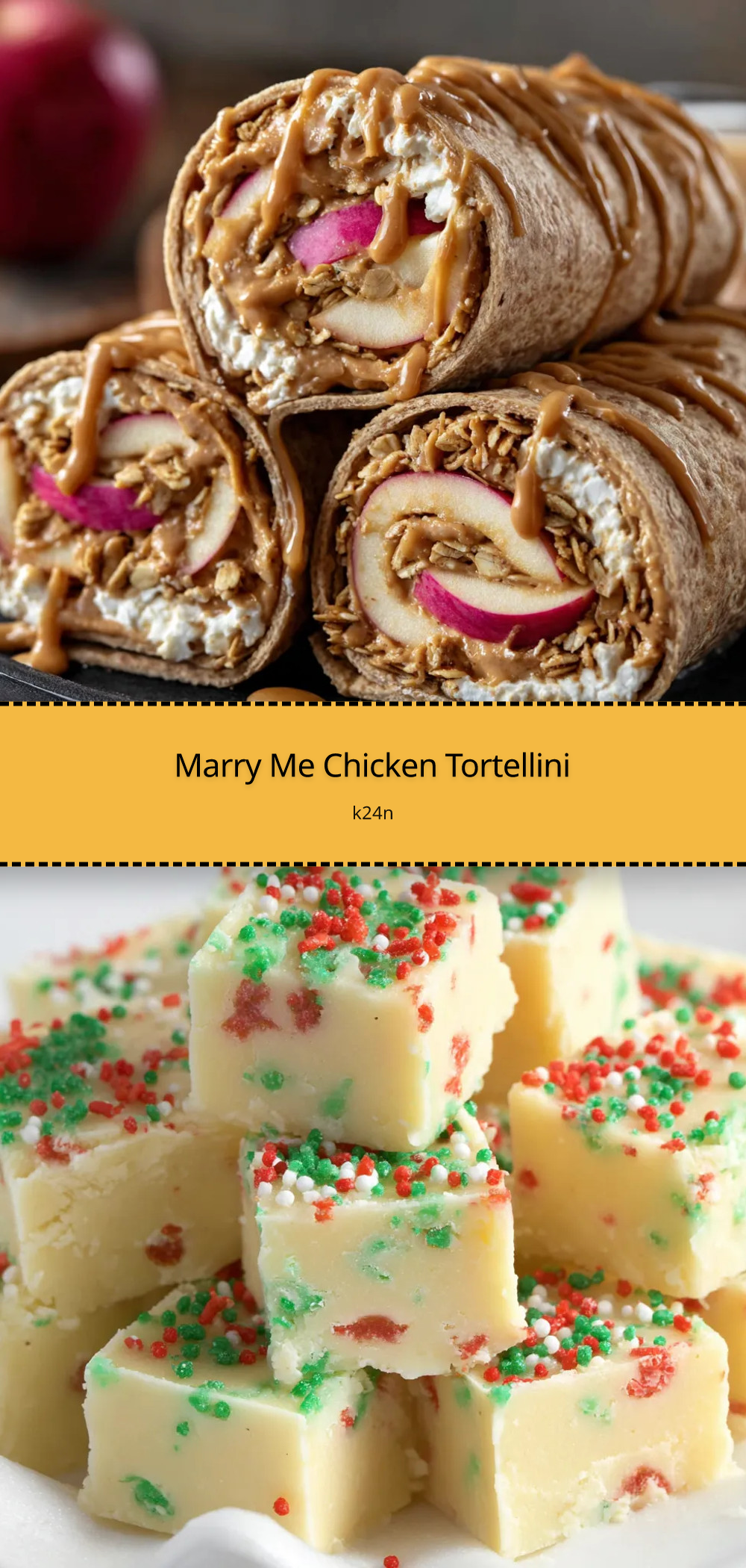 close up of chicken wrap halves